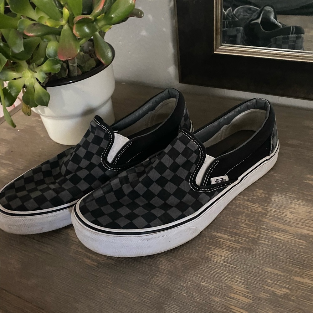 Checkered vans